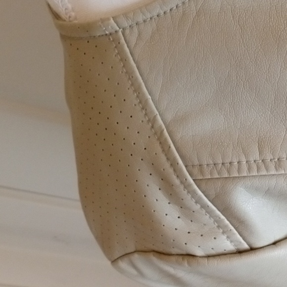 Kenneth Cole Reaction Size Medium Women's Moto Jacket, Oatmeal, NWOT - Picture 2 of 10